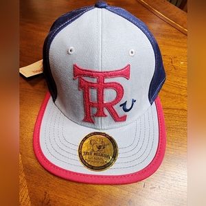 True Religion Fitted Baseball Cap OS